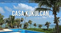 Desktop Screenshot of casakukulcan.com