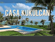 Tablet Screenshot of casakukulcan.com